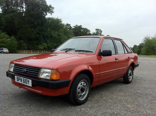 1982 ford escort mk3 1.1 l 1