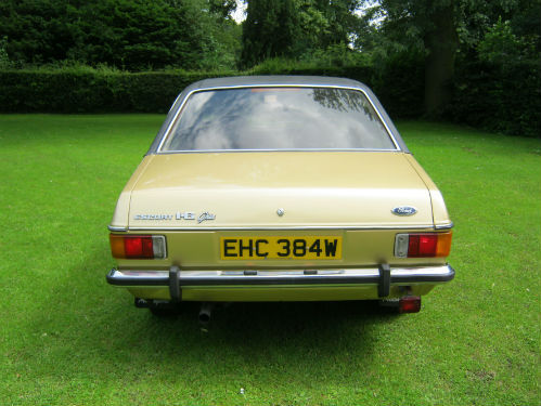 1980 mk2 ford escort 1.6 ghia back