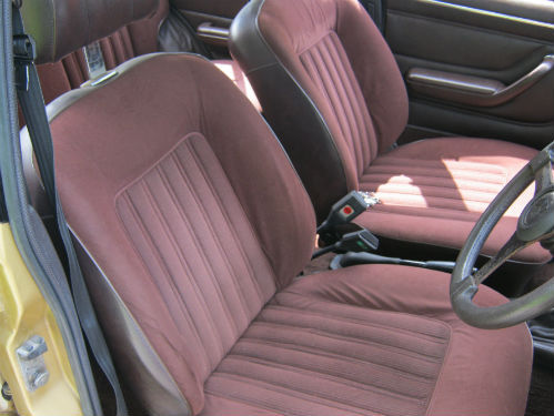 1980 mk2 ford escort 1.6 ghia front seats