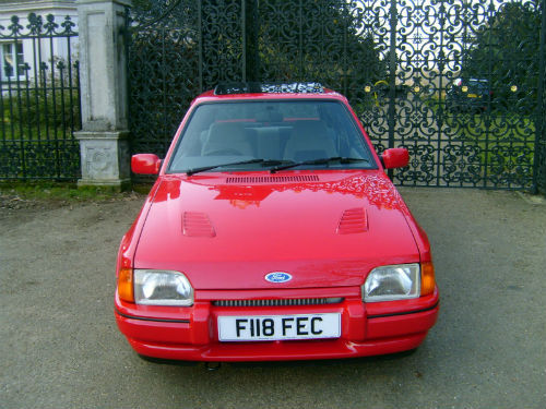 1989 ford escort 1.6 rs turbo front 1