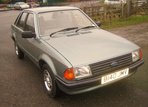 1984 Ford Escort MK3 1.3 GL 1