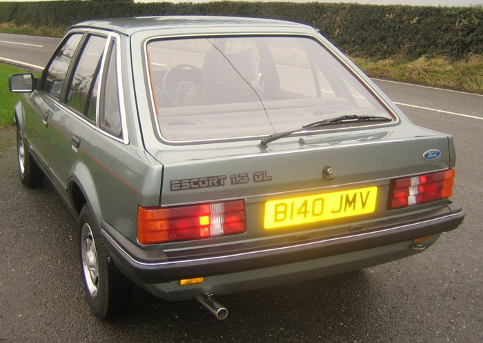 1984 Ford Escort MK3 1.3 GL 3