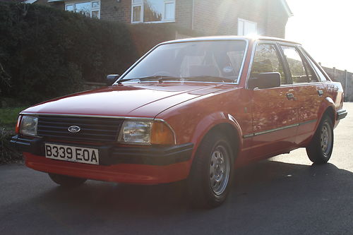 1985 Ford Escort MK3 1.6 Ghia 2