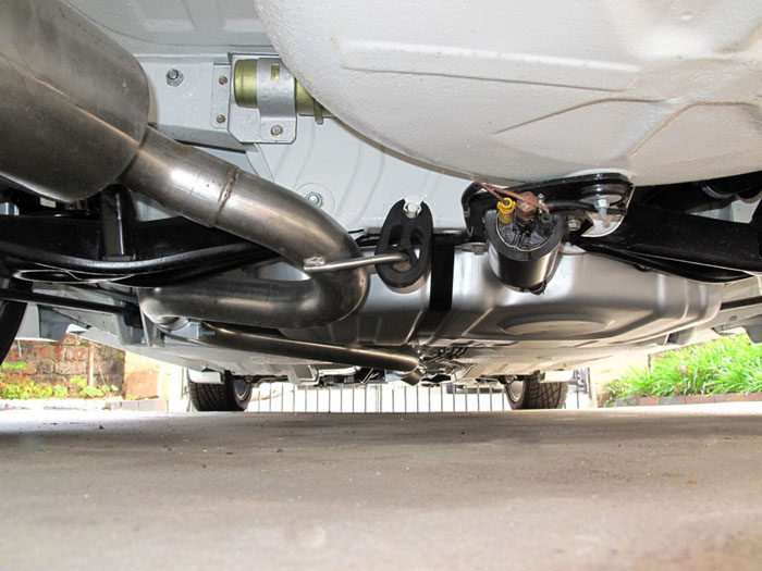 1986 Ford Escort RS Turbo S1 Underside