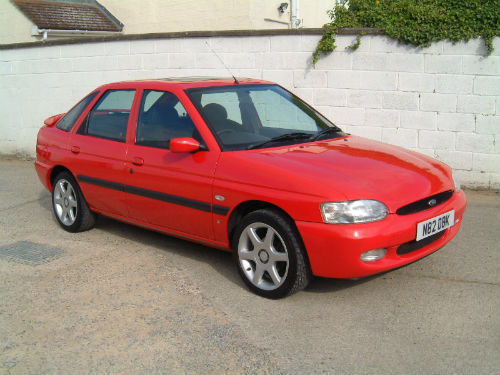 1995 Ford Escort 1.8i 16v Si Red 1