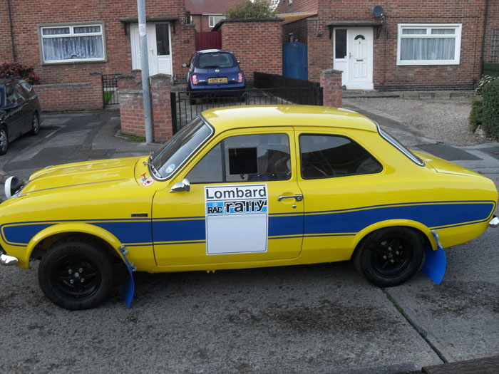 1974 Ford Escort MK1 Stage Rally Car RS2000 Mexico Twin Cam Fast N Furious Left Side