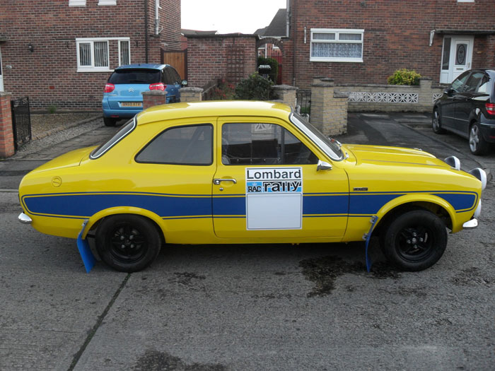 1974 Ford Escort MK1 Stage Rally Car RS2000 Mexico Twin Cam Fast N Furious Right Side