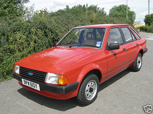 1982 ford escort mk3 1.1l 5dr 1