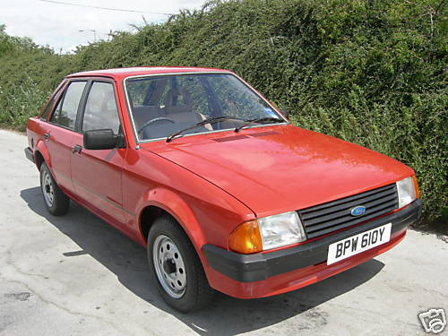 1982 ford escort mk3 1.1l 5dr 2