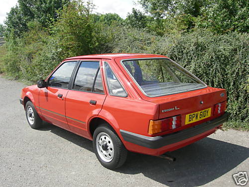 1982 ford escort mk3 1.1l 5dr 5