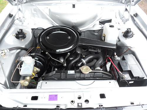 1980 Ford Escort Mk2 1600 Harrier Engine Bay