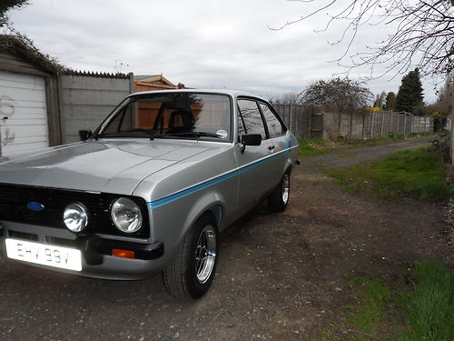 1980 Ford Escort Mk2 1600 Harrier Left Side