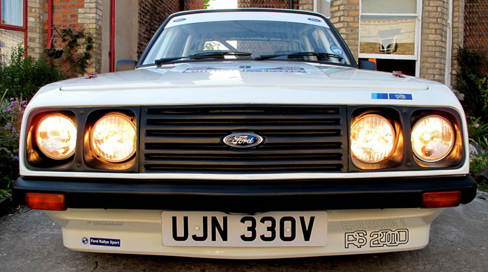 1979 Ford Escort Mk2 RS2000 Front