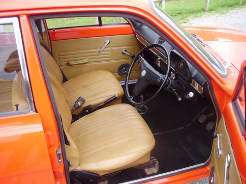 1974 Ford Escort MK1 1100 L Front Interior