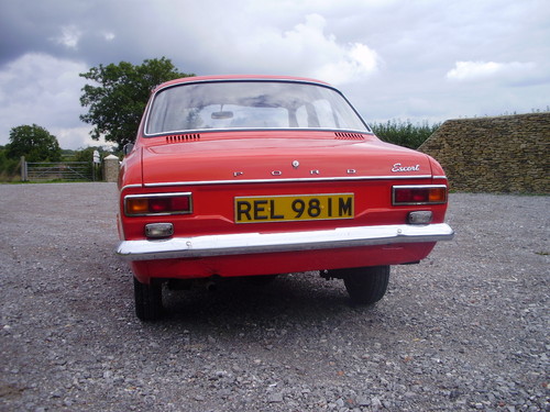 1974 Ford Escort MK1 1100 L Rear