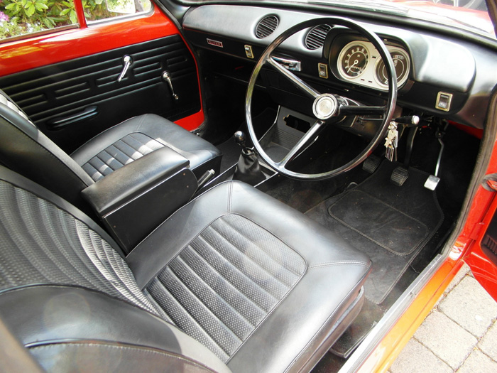 1968 Ford Escort MK1 1100 Super Interior