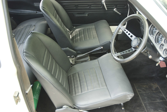 1970 Ford Escort MK1 Lotus Twin Cam Front Interior