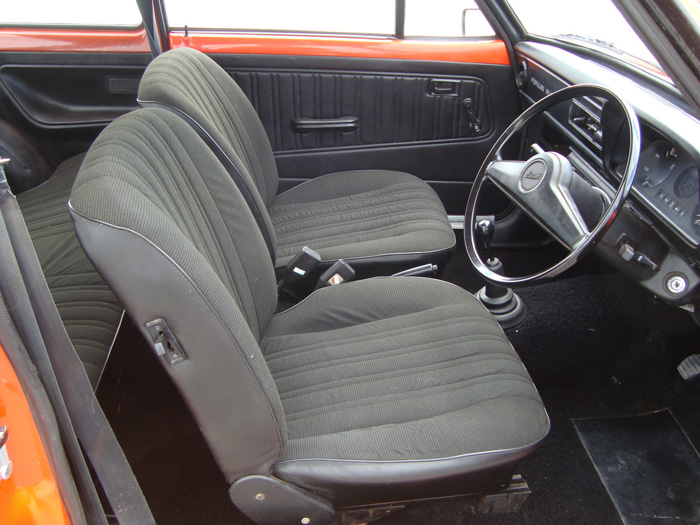 1976 Ford Escort MK2 1.3 Popular Plus Interior