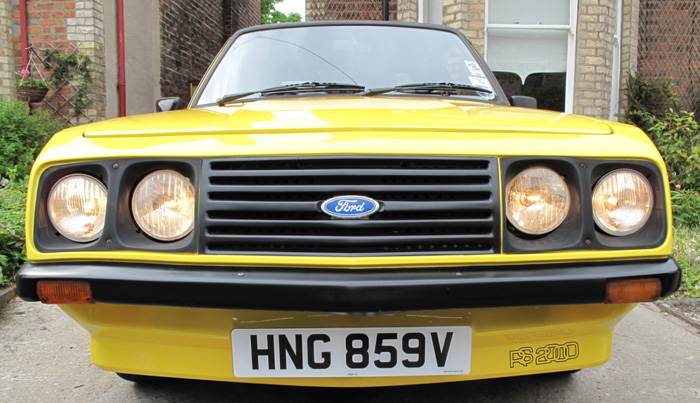 1979 Ford Escort MK2 RS2000 Custom Droop Snoot Front