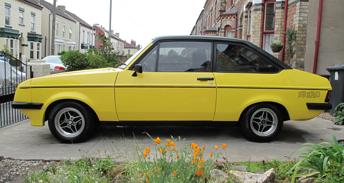 1979 Ford Escort MK2 RS2000 Custom Droop Snoot Left Side