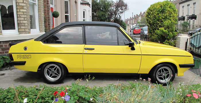 1979 Ford Escort MK2 RS2000 Custom Droop Snoot Right Side