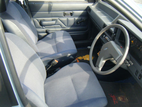 1983 Ford Escort MK3 1.3 L Interior