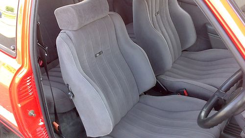 1983 Ford Escort MK3 RS1600i Interior Seats