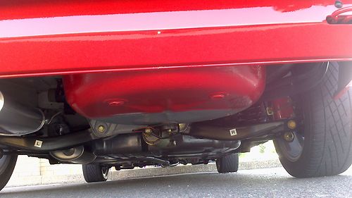 1983 Ford Escort MK3 RS1600i Underside