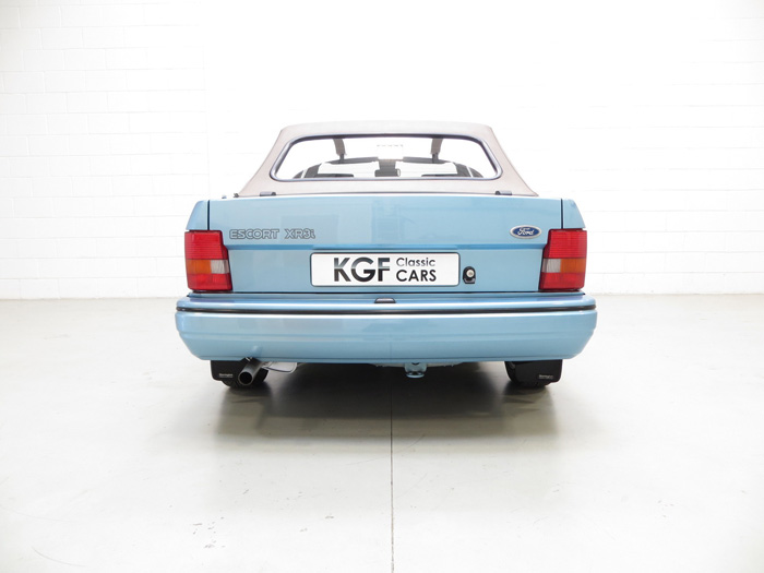 1989 Ford Escort MK3 XR3i Cabriolet Special Edition Back