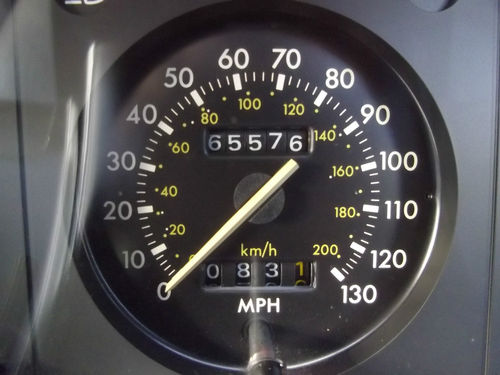 1990 Ford Escort MK4 1.3 Van Speedometer