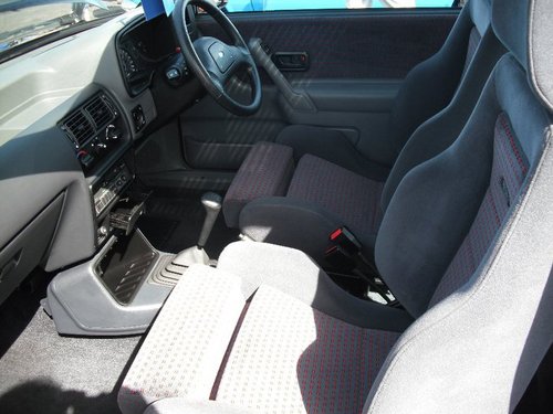 1987 Ford Escort MK4 RS Turbo Series 2 Front Interior