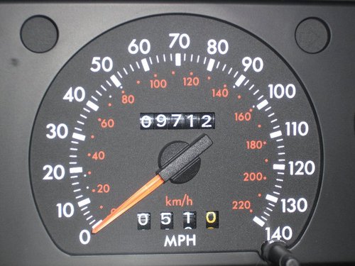 1987 Ford Escort MK4 RS Turbo Series 2 Speedometer