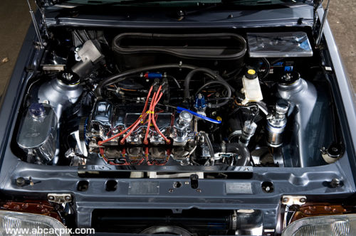 1990 escort rs turbo engine bay