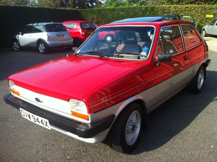 1982 Ford Fiesta MK1 1.1 Bravo 2 3