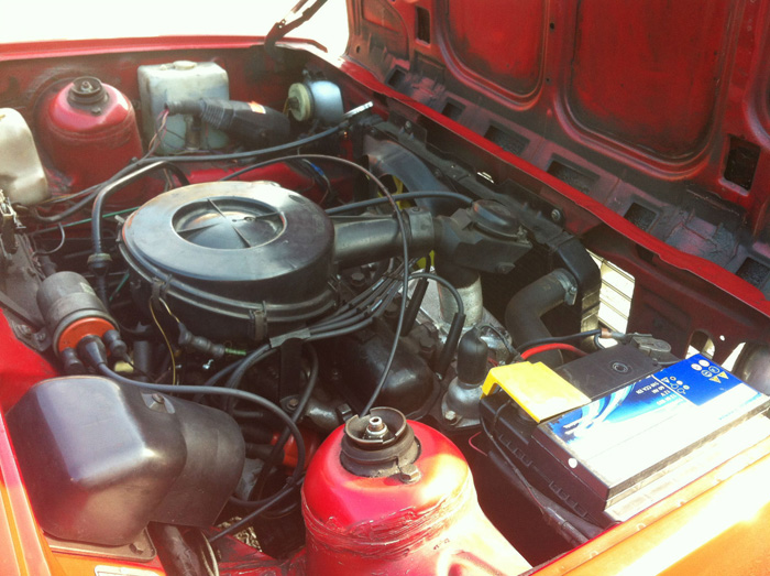 1982 Ford Fiesta MK1 1.1 Bravo 2 Engine Bay