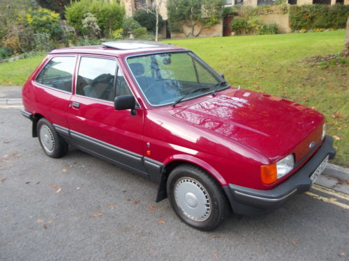 1989 Ford Fiesta MK2 1.1 Ghia 1