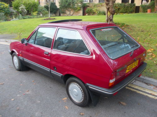 1989 Ford Fiesta MK2 1.1 Ghia 3