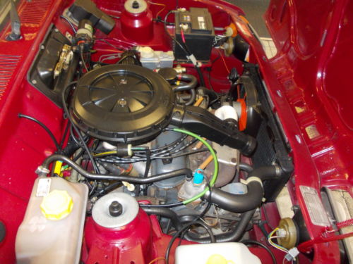 1989 Ford Fiesta MK2 1.1 Ghia Engine Bay