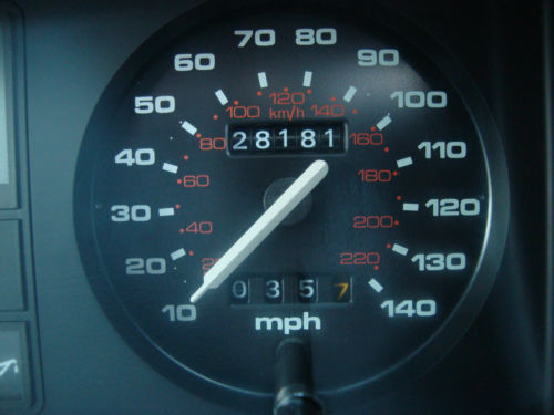 1988 Ford Fiesta MK2 1.6 XR2 Speedometer