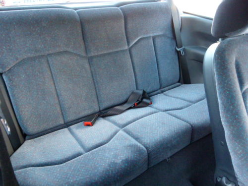 1996 Ford Fiesta MK3 1.1 Classic Rear Seats