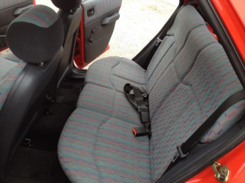 1994 Ford Fiesta MK3 1.8D Rear Interior