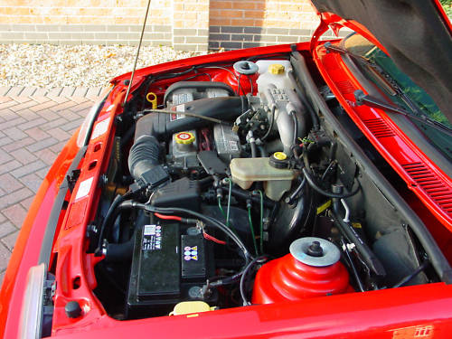 1992 ford fiesta xr2i 1.8 16v engine bay