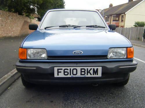 1988 ford fiesta 1.1 ghia auto 1