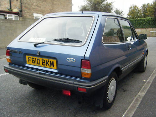 1988 ford fiesta 1.1 ghia auto 5