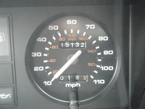 1988 ford fiesta 1.1 ghia auto speedometer