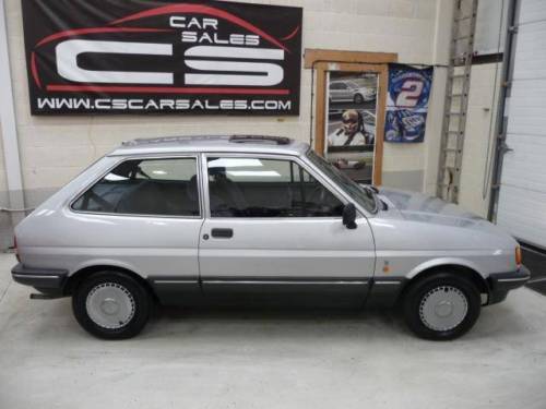 1987 ford fiesta ghia 3 dr silver 4