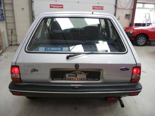 1987 ford fiesta ghia 3 dr silver 5