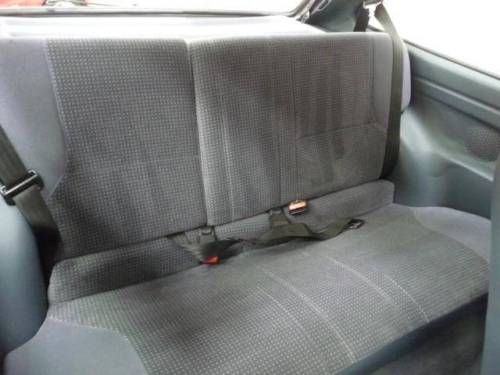 1987 ford fiesta ghia 3 dr silver rear seats