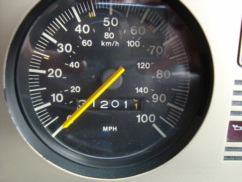1980 ford fiesta l mark 1 speedometer