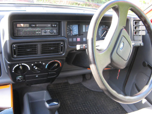 1989 ford fiesta 1.1 dashboard